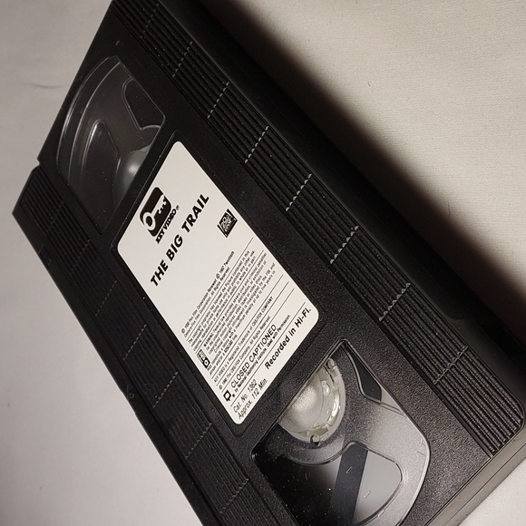 Vintage 1993 VHS Western Classics John Wayne "The Big Trail" - Picture 6 of 6